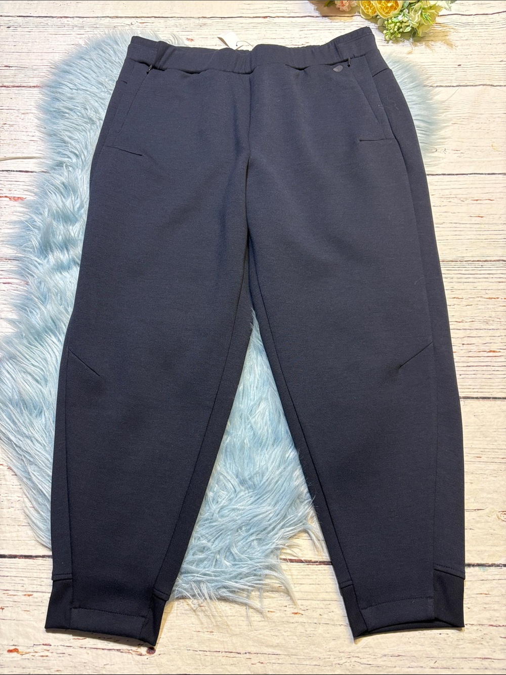 NWT T by Talbots Navy Jogger Sweatpants sz XLP